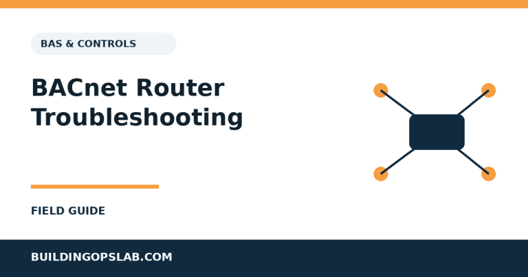 BACnet router troubleshooting guide
