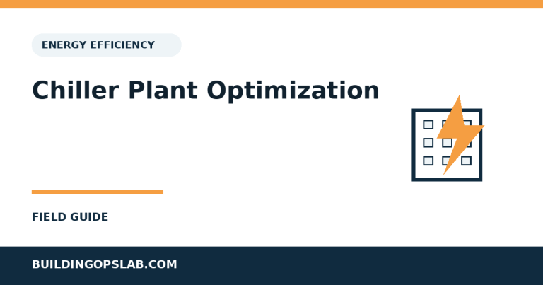 Chiller plant optimization guide
