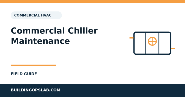 Commercial chiller maintenance checklist